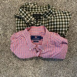 Vineyard Vines & Banana Republic Mens Shirts size XXL great condition